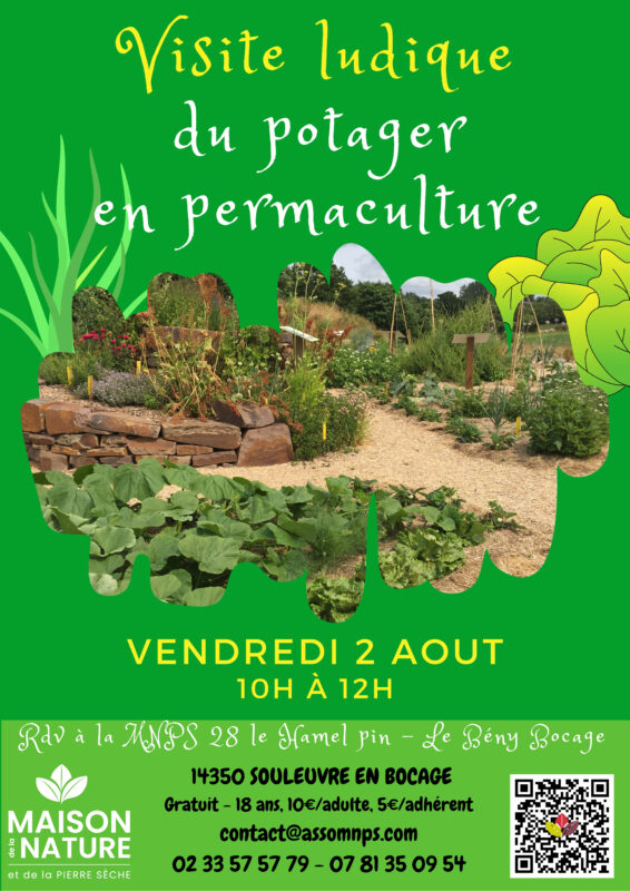 Visite ludique du potager en permaculture